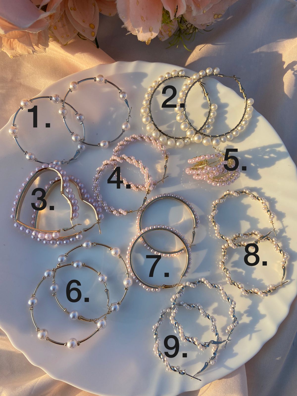 Pearl Earring Collection