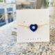 Heart Evil Eye Bracelet