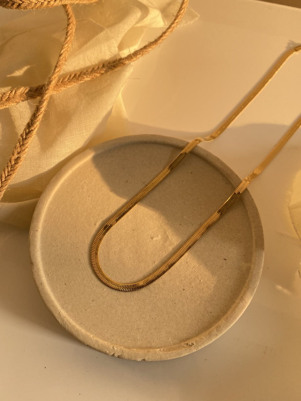 Snake chain – golden