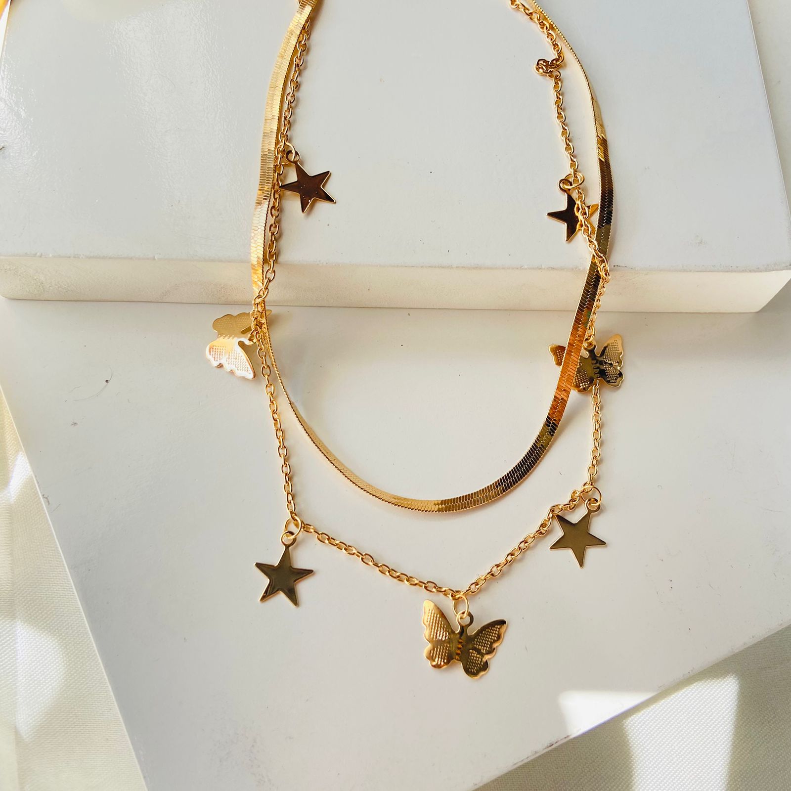 Star Butterfly 2 Layer Chain