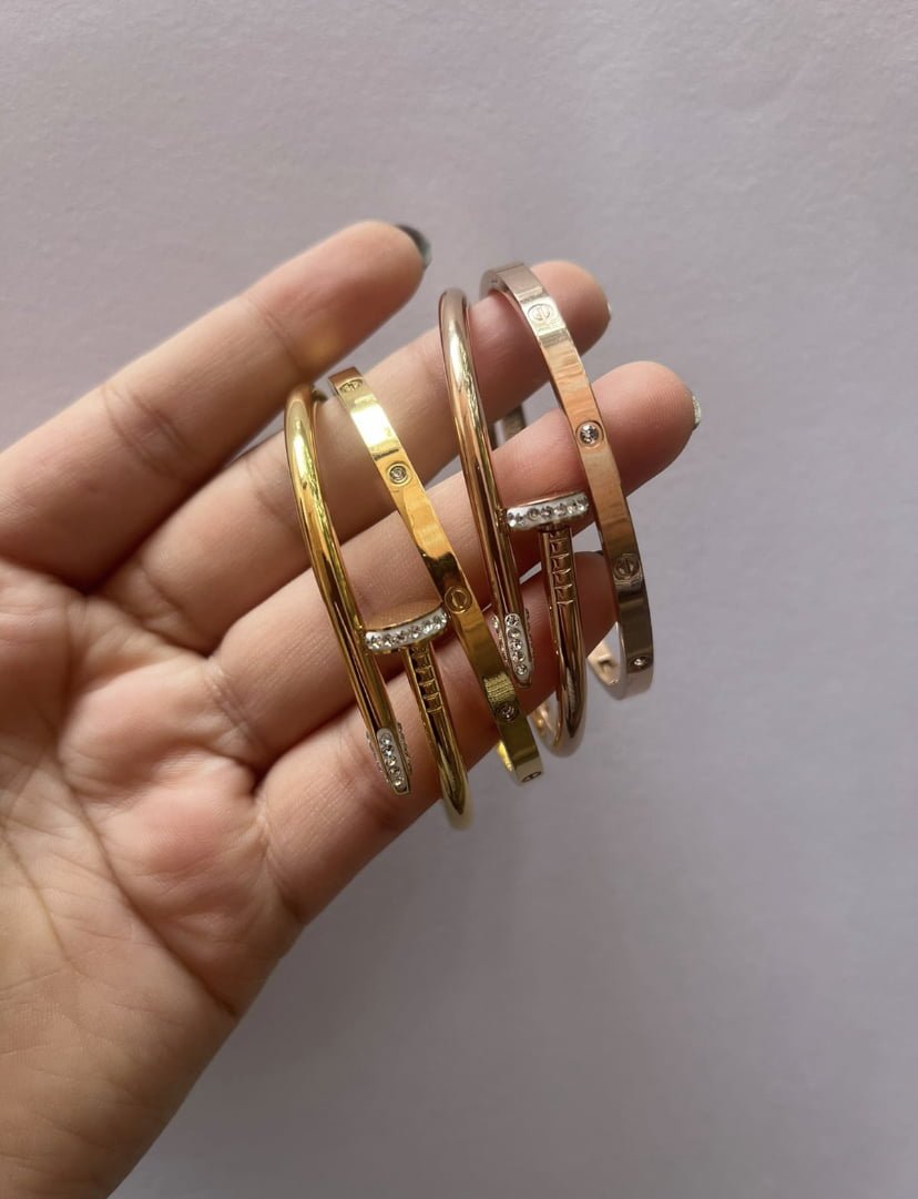 Nail+ love bracelet combo (set of 2)