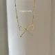Stye Bow Necklace