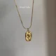 Gold Rose Necklace