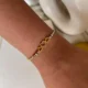 Tri Heart Studded Bracelet
