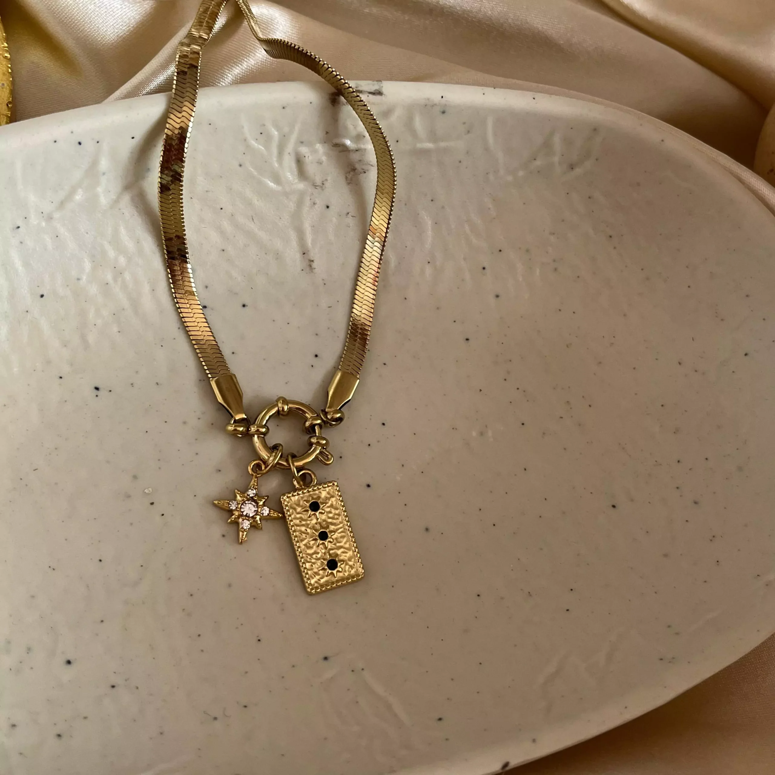 Multi Charms Necklace- 27