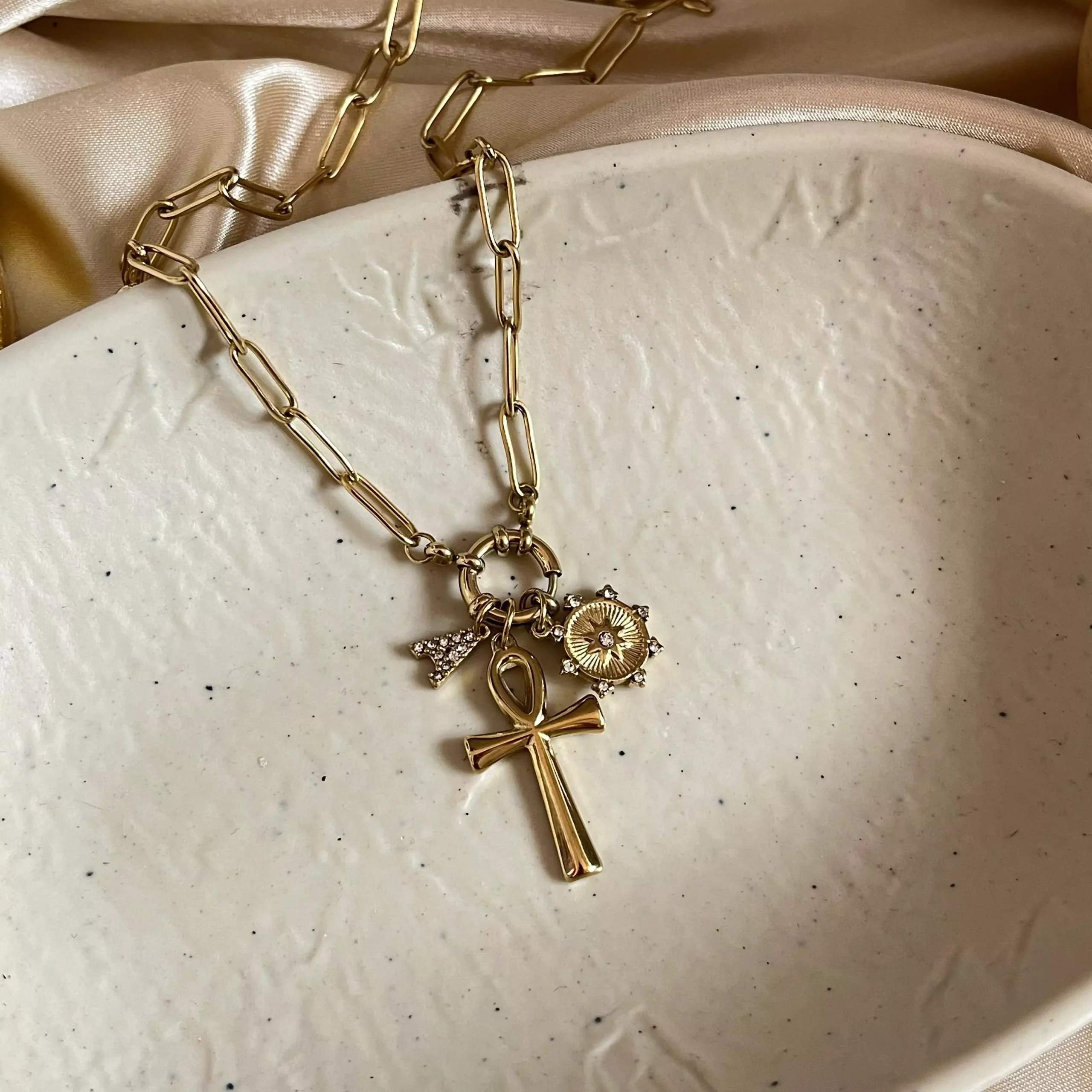 Multi Charms Necklace- 17