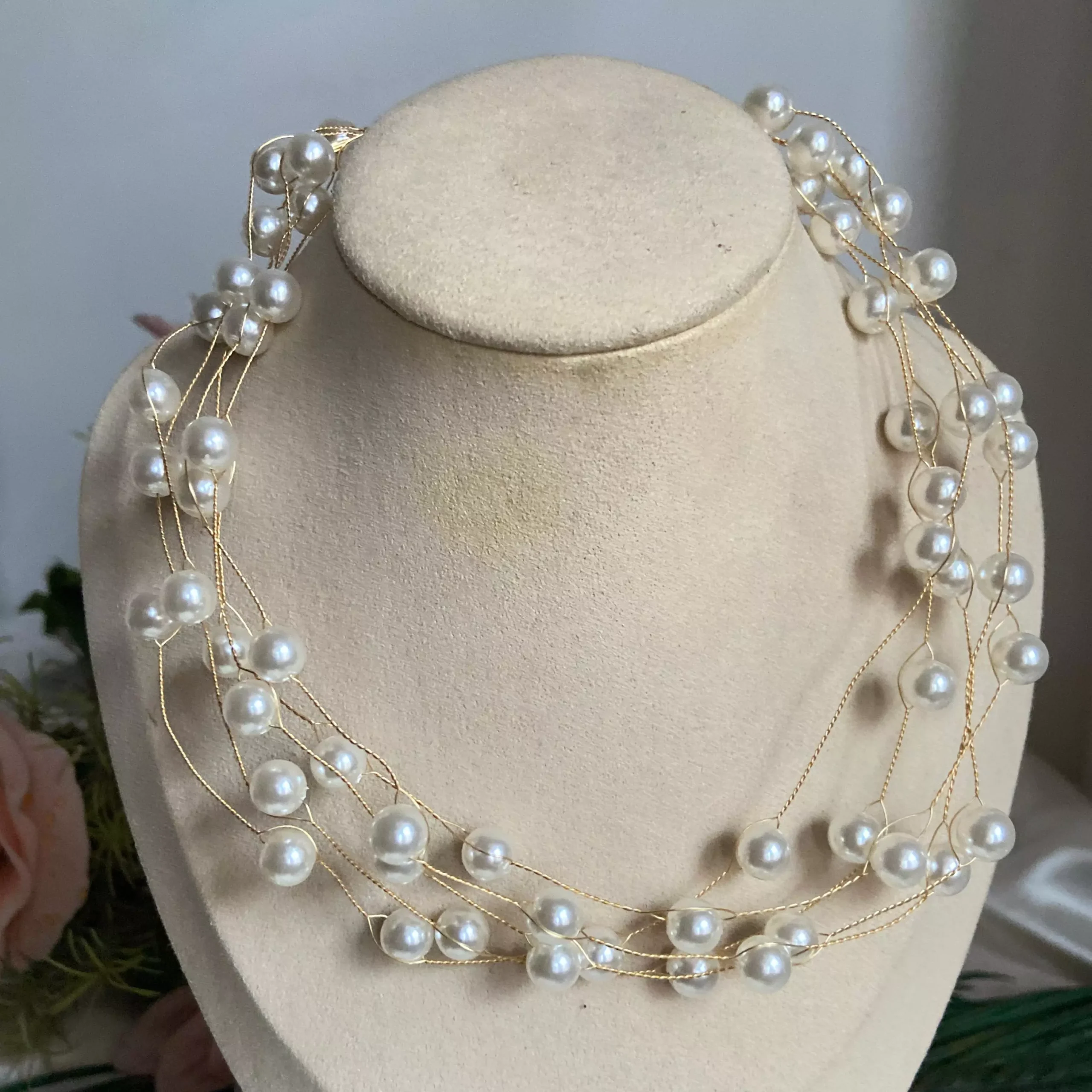 Pearls Layered Necklace
