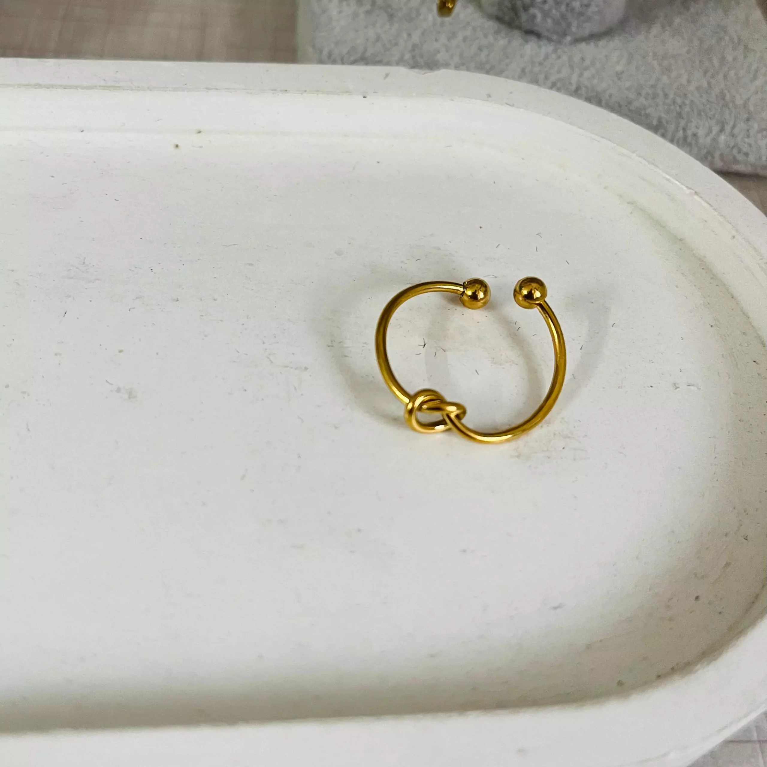 Knot Belle Ring (big size)- 2in1