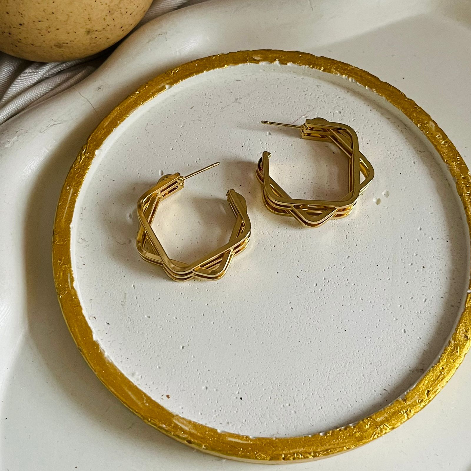 Cyla Hoop Earrings