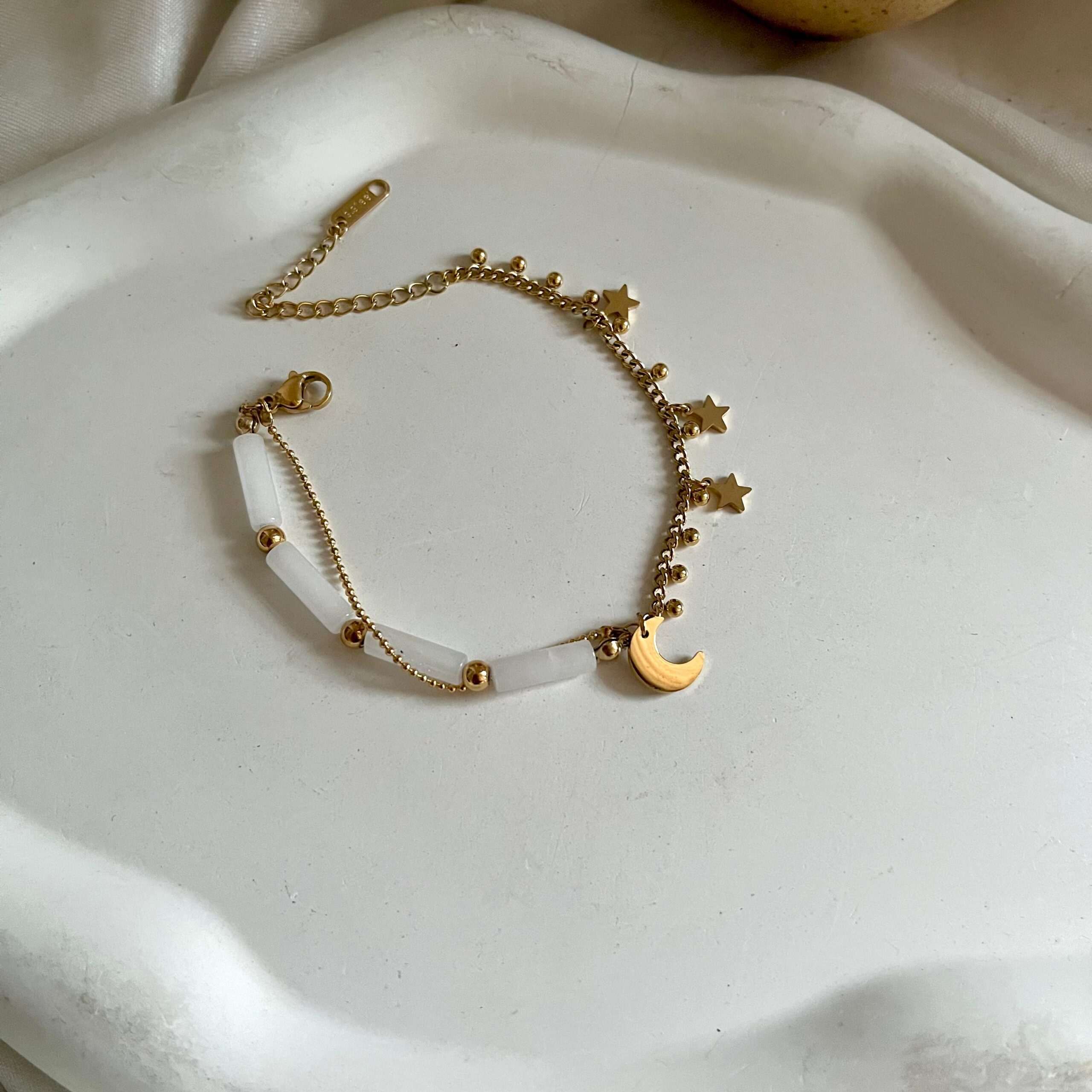 Moon Stars Shim Bracelet