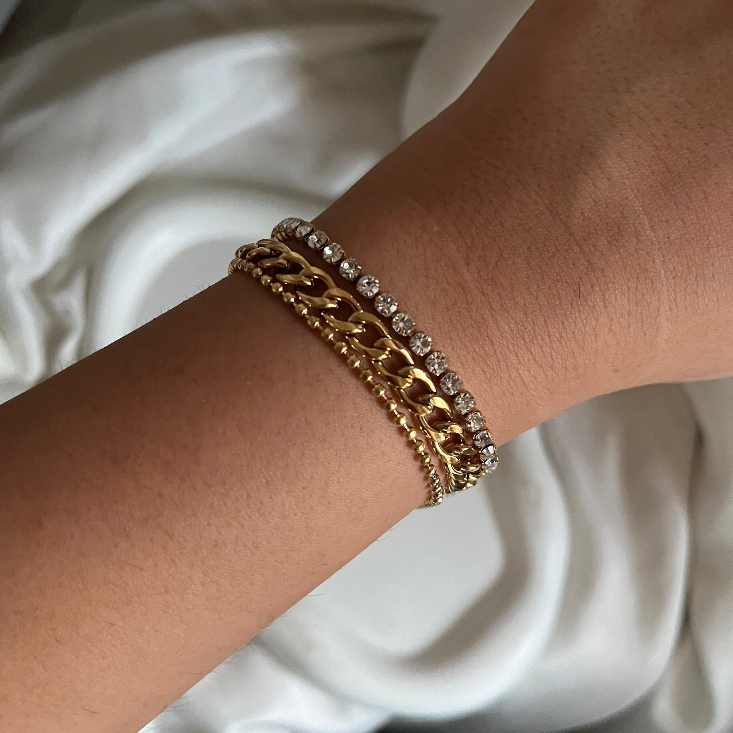 Triple Layered Dinna Bracelet