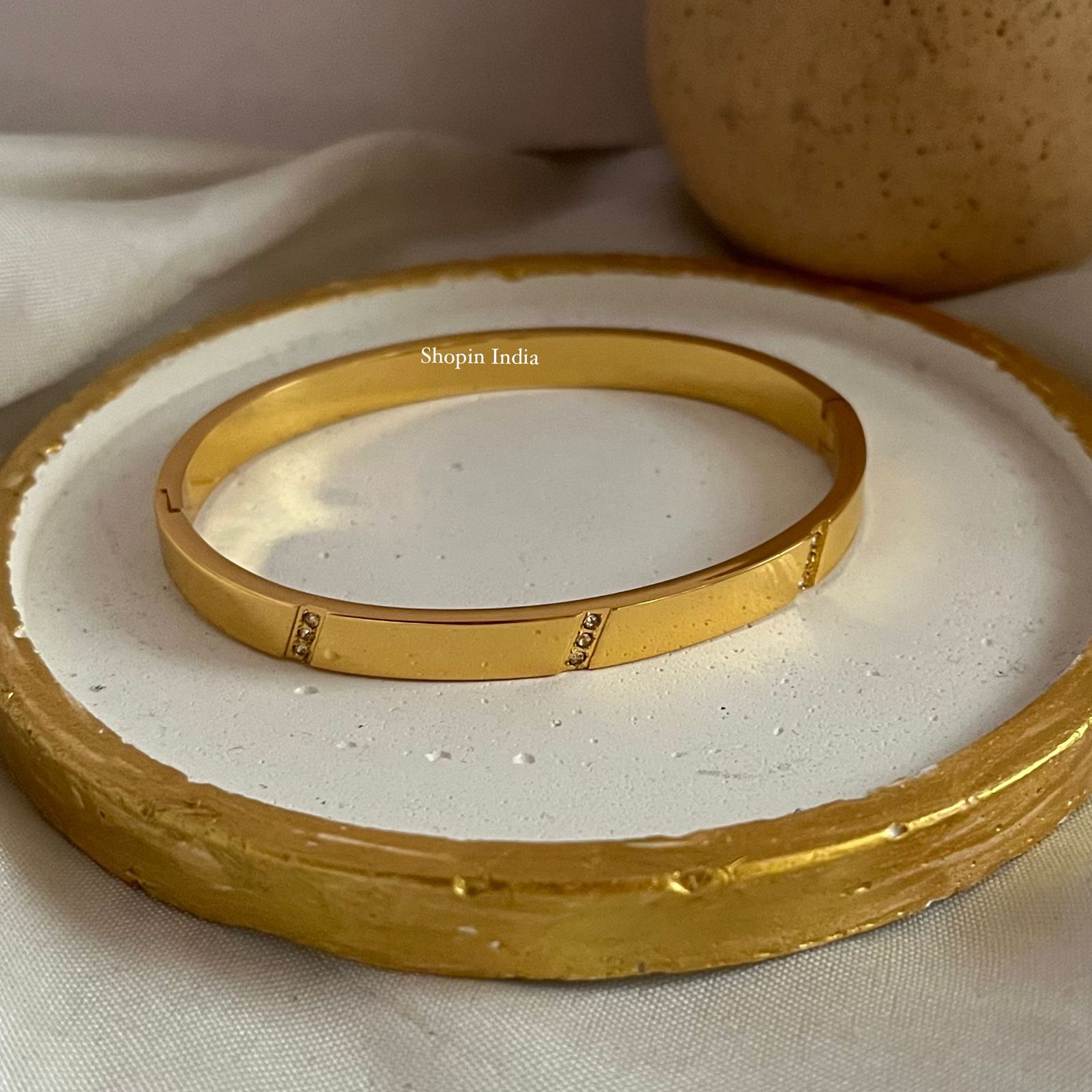 Silive Gold Plated Bracelet - Image 2