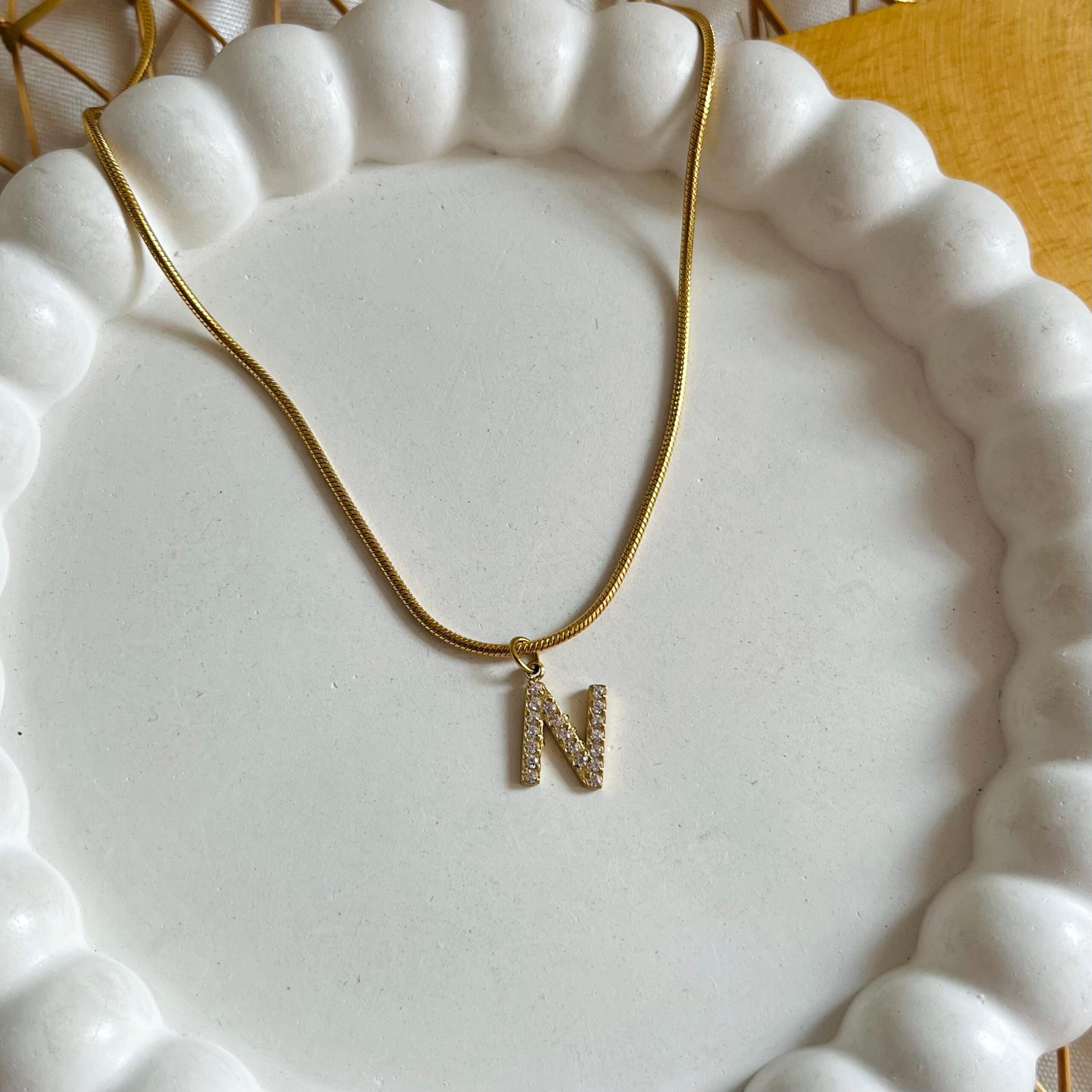 Alphabet Necklace – N