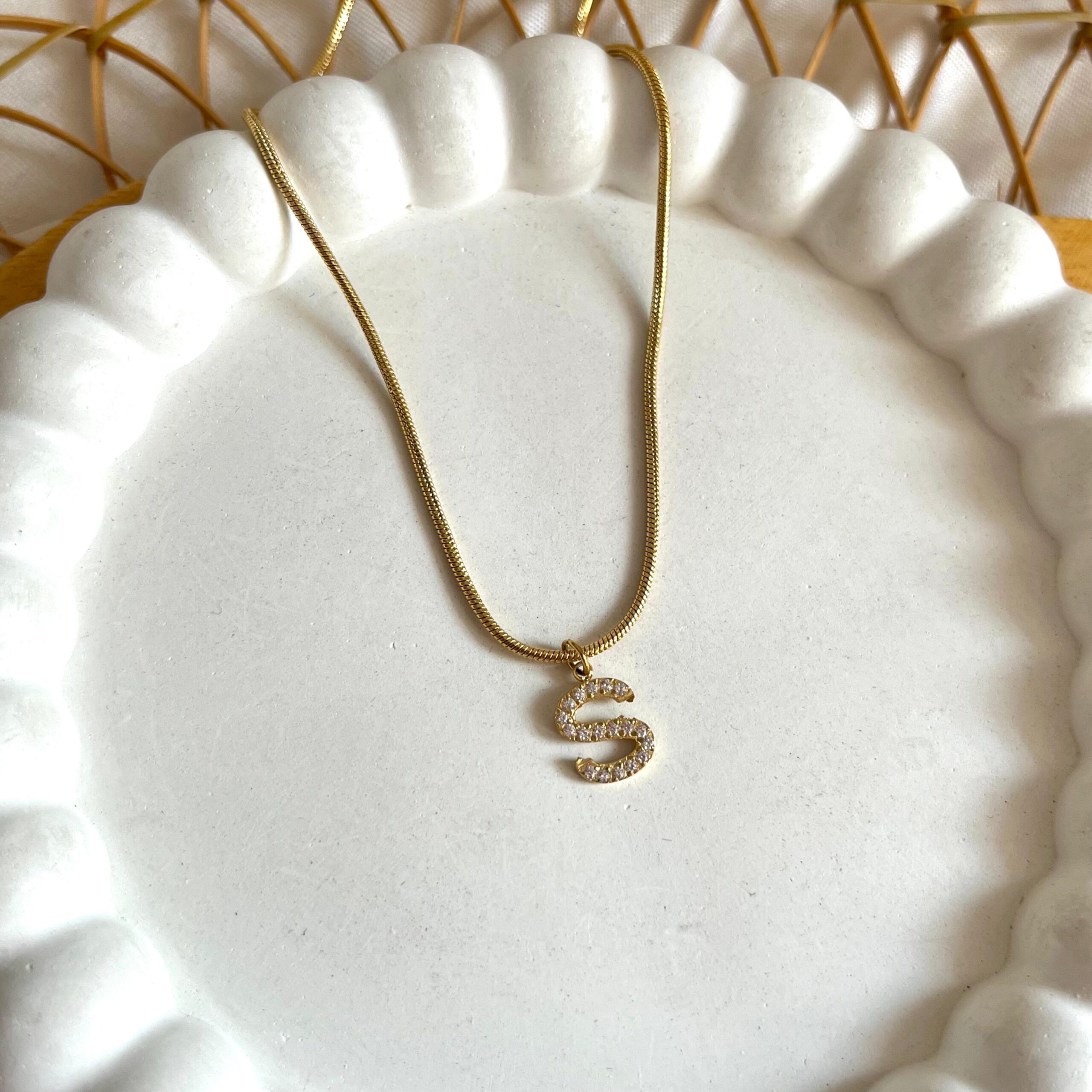 Alphabet Necklace- S