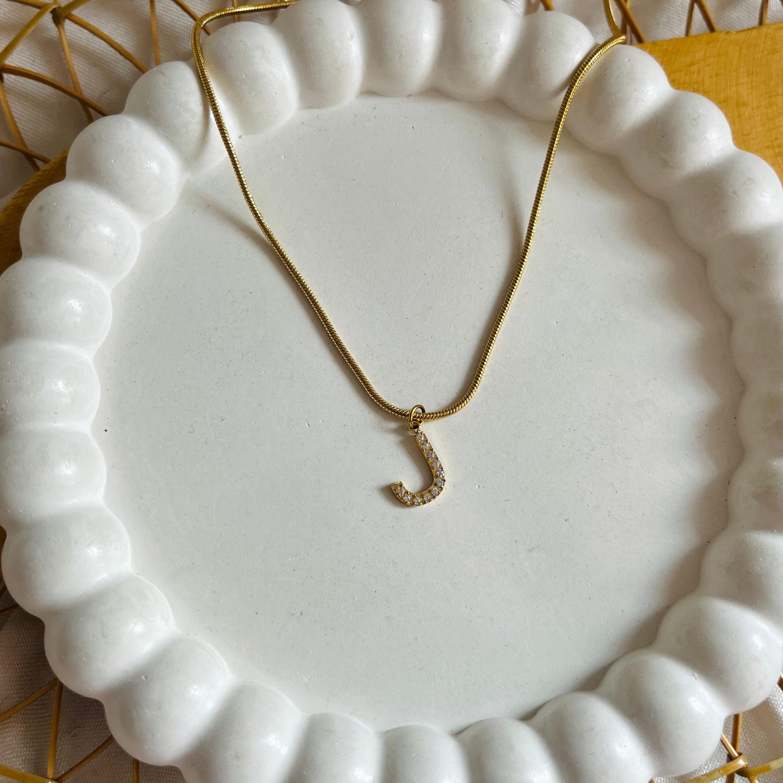 Alphabet Necklace – J