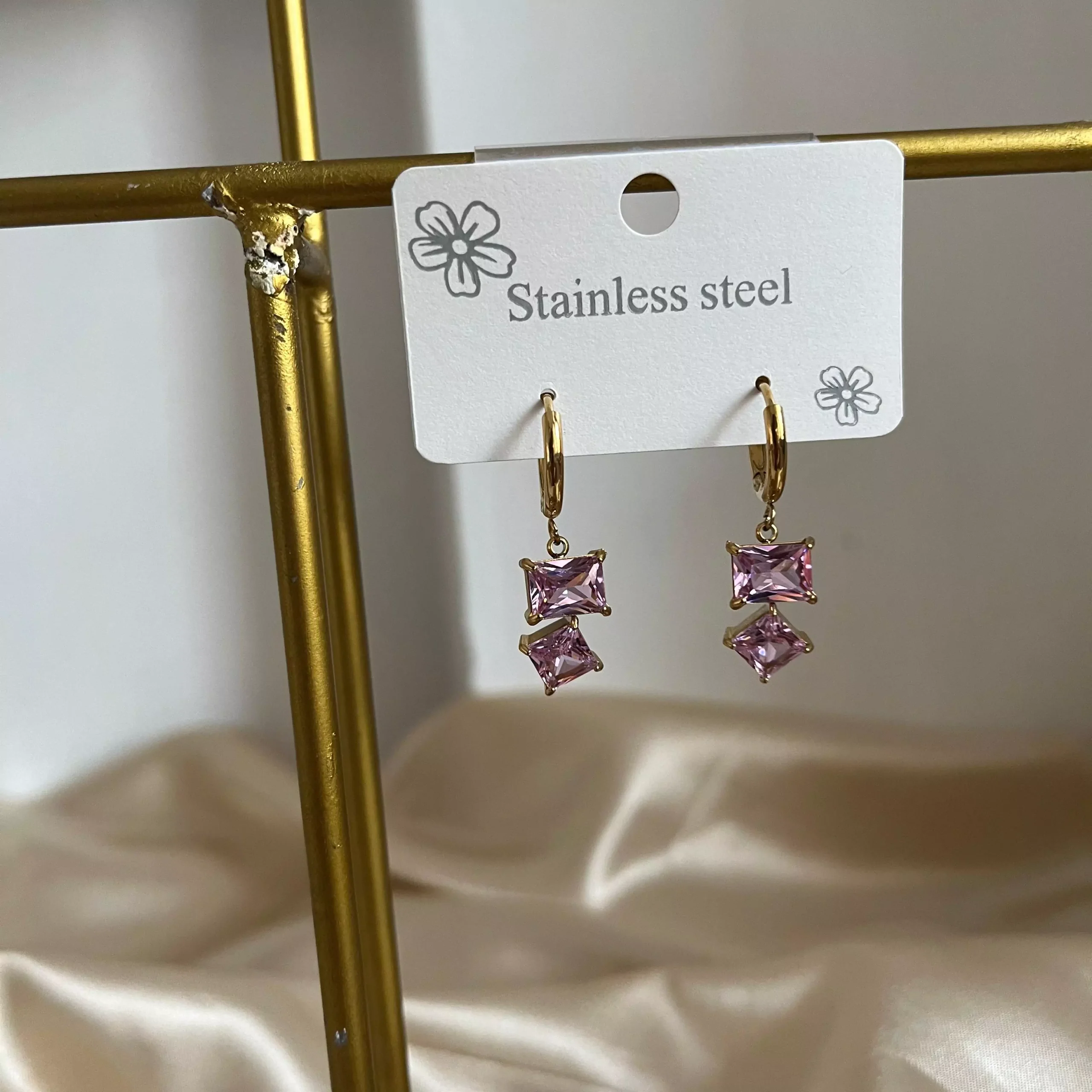 Rexy Kiya Earrings- Pink