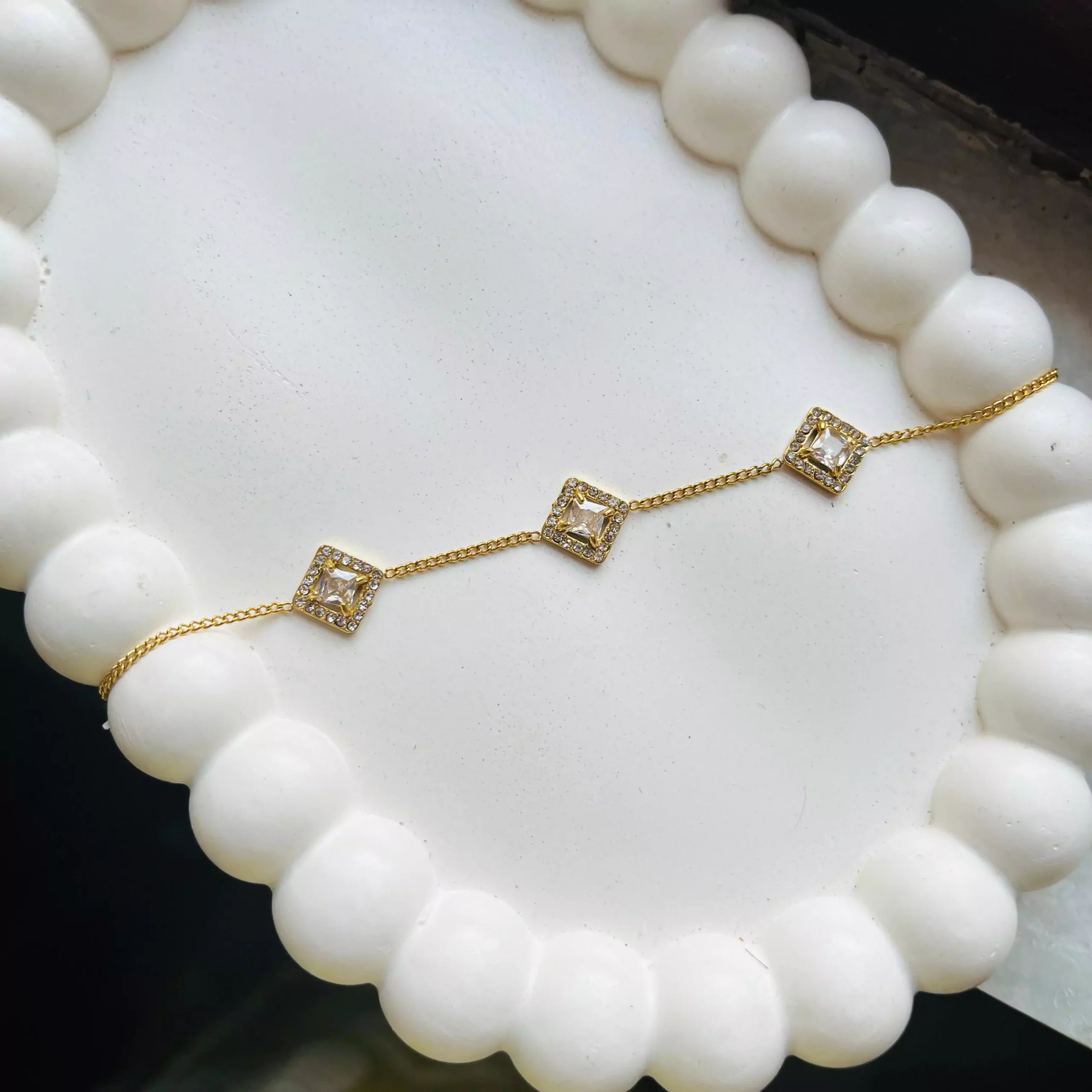 Crystal Kiya Studded Bracelet