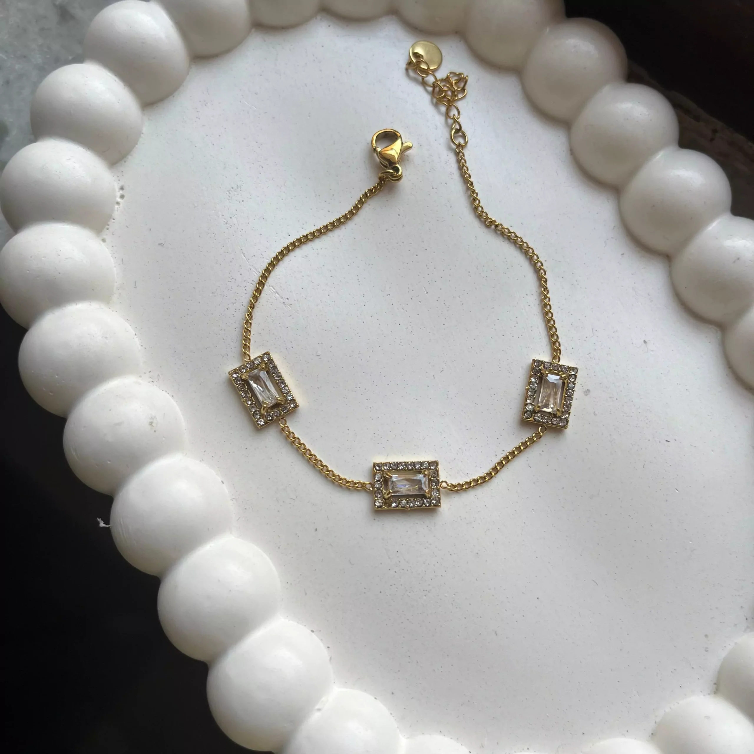 Block Crystals Cysha Bracelet