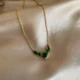 Emeralds Syli Necklace
