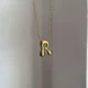 Chunky Initial Necklace - R