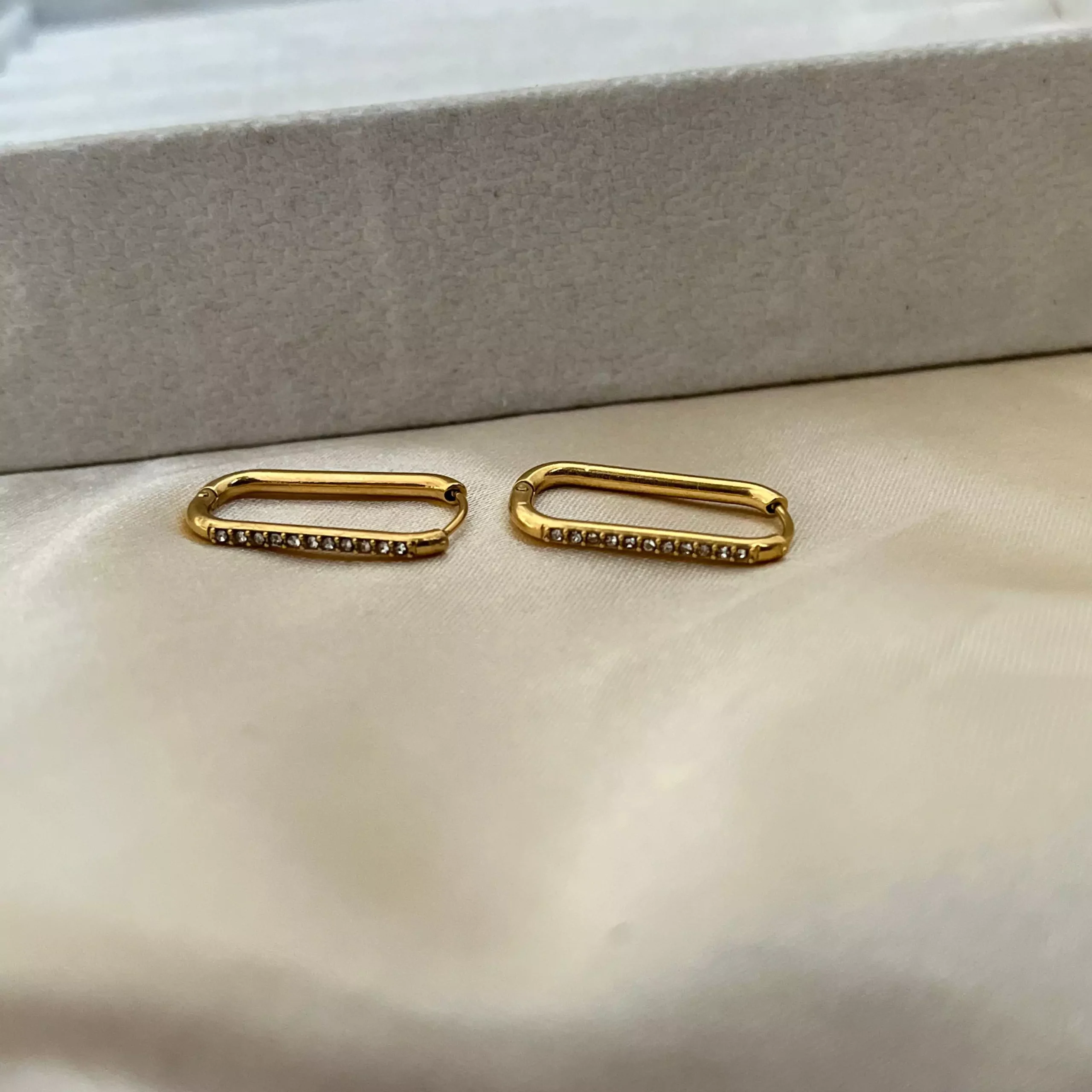 Staple Studded Block Hoops - Image 4