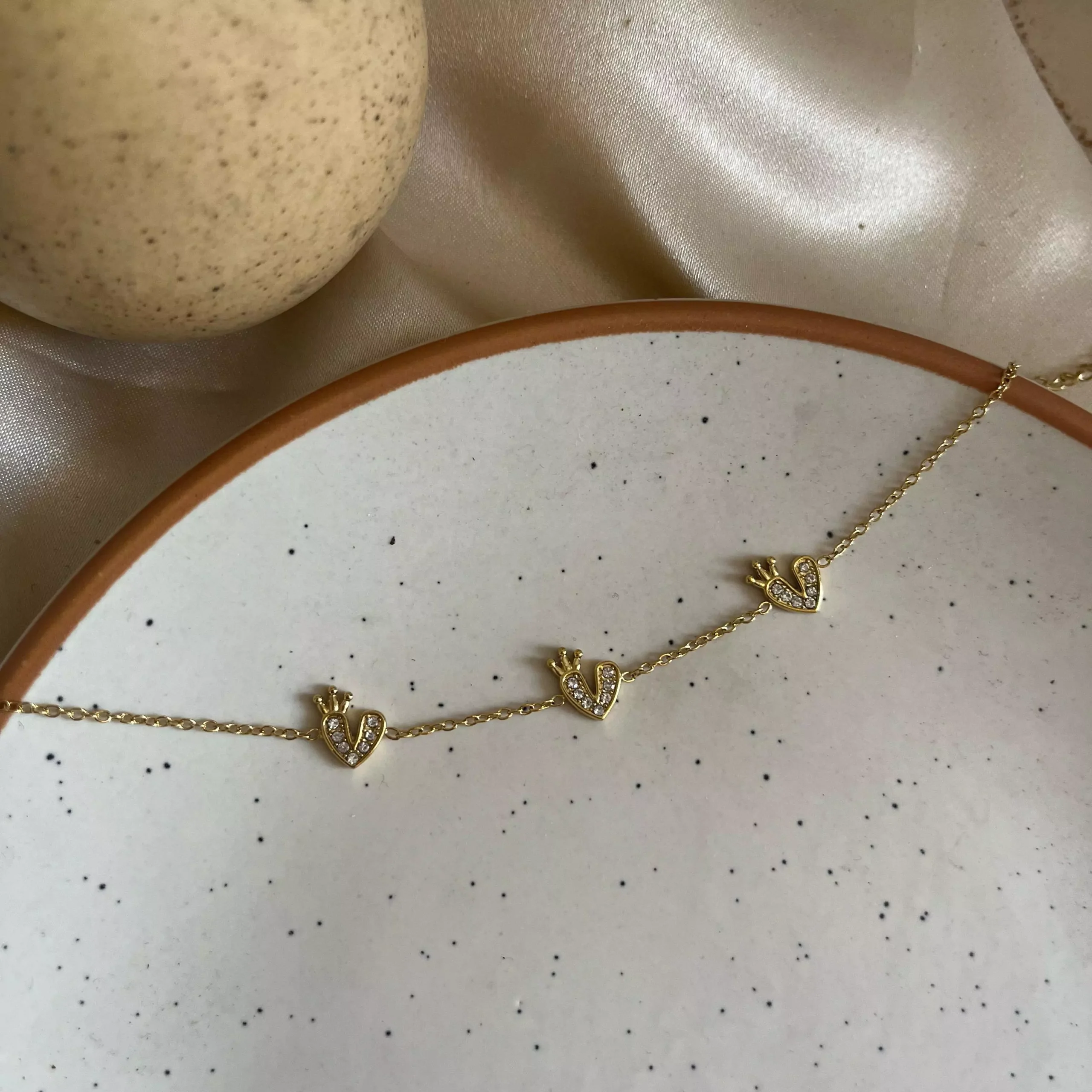 Hearty Crown Bracelet - Image 2