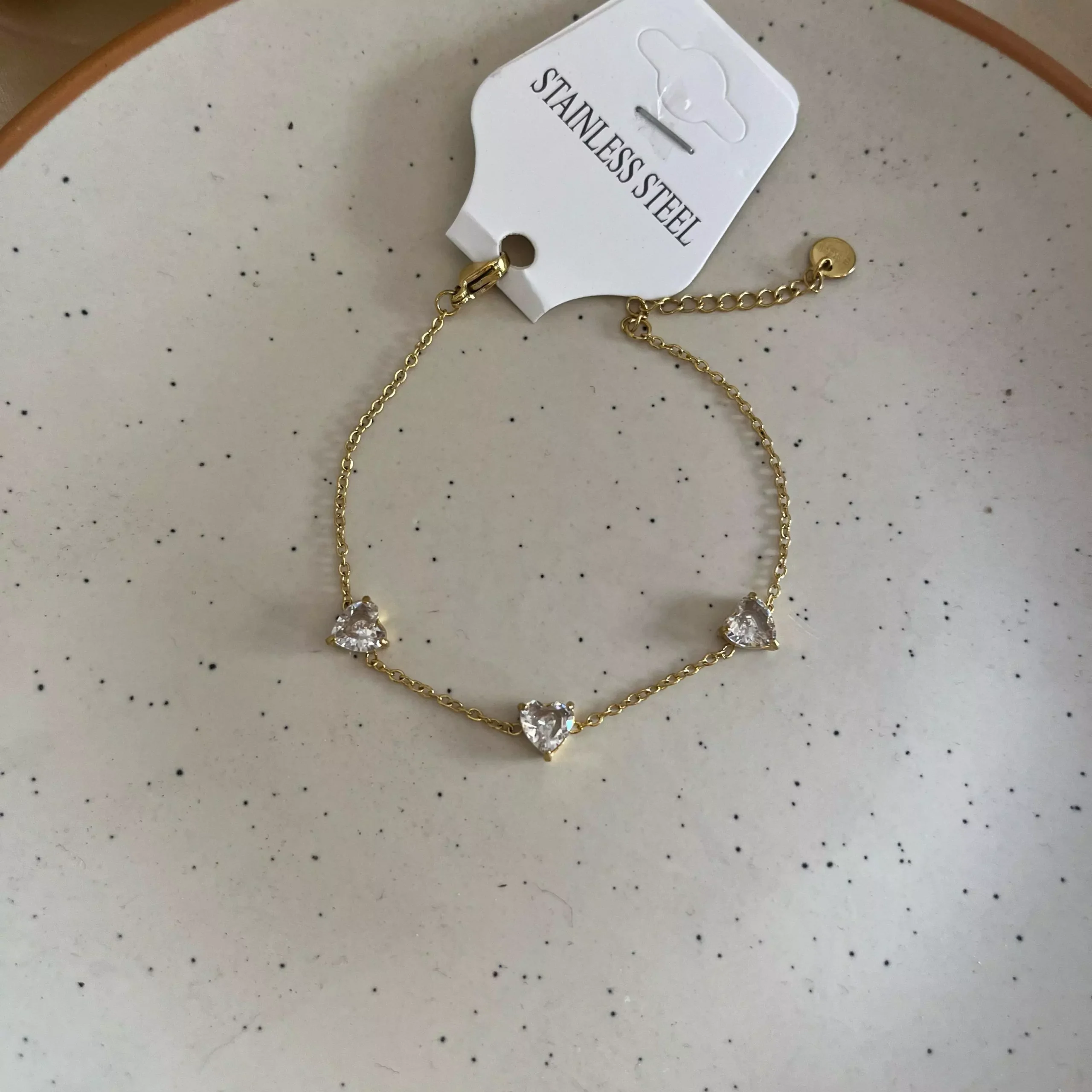 Crystal Heart Bracelet - Image 2