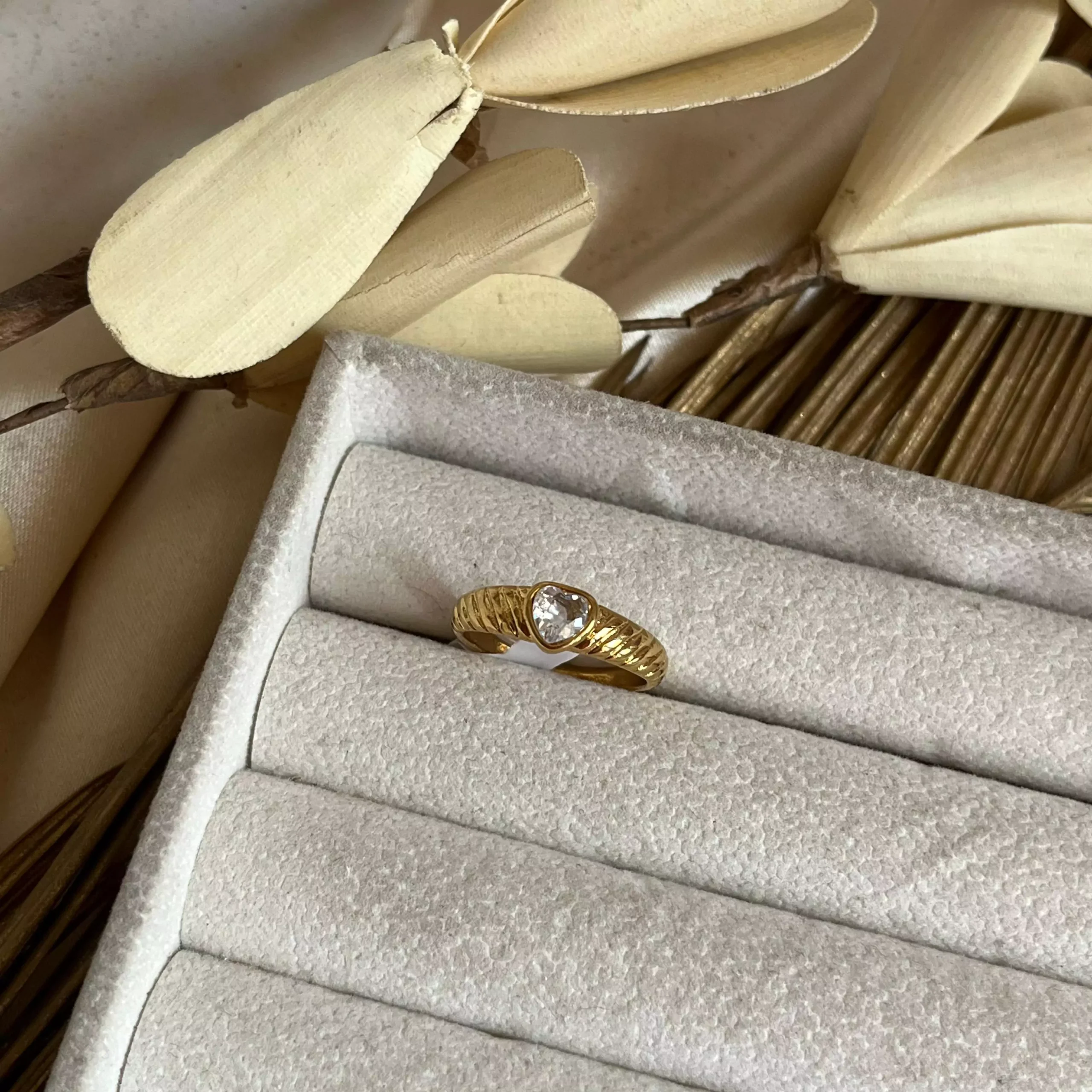 Nicole Heart Love Ring