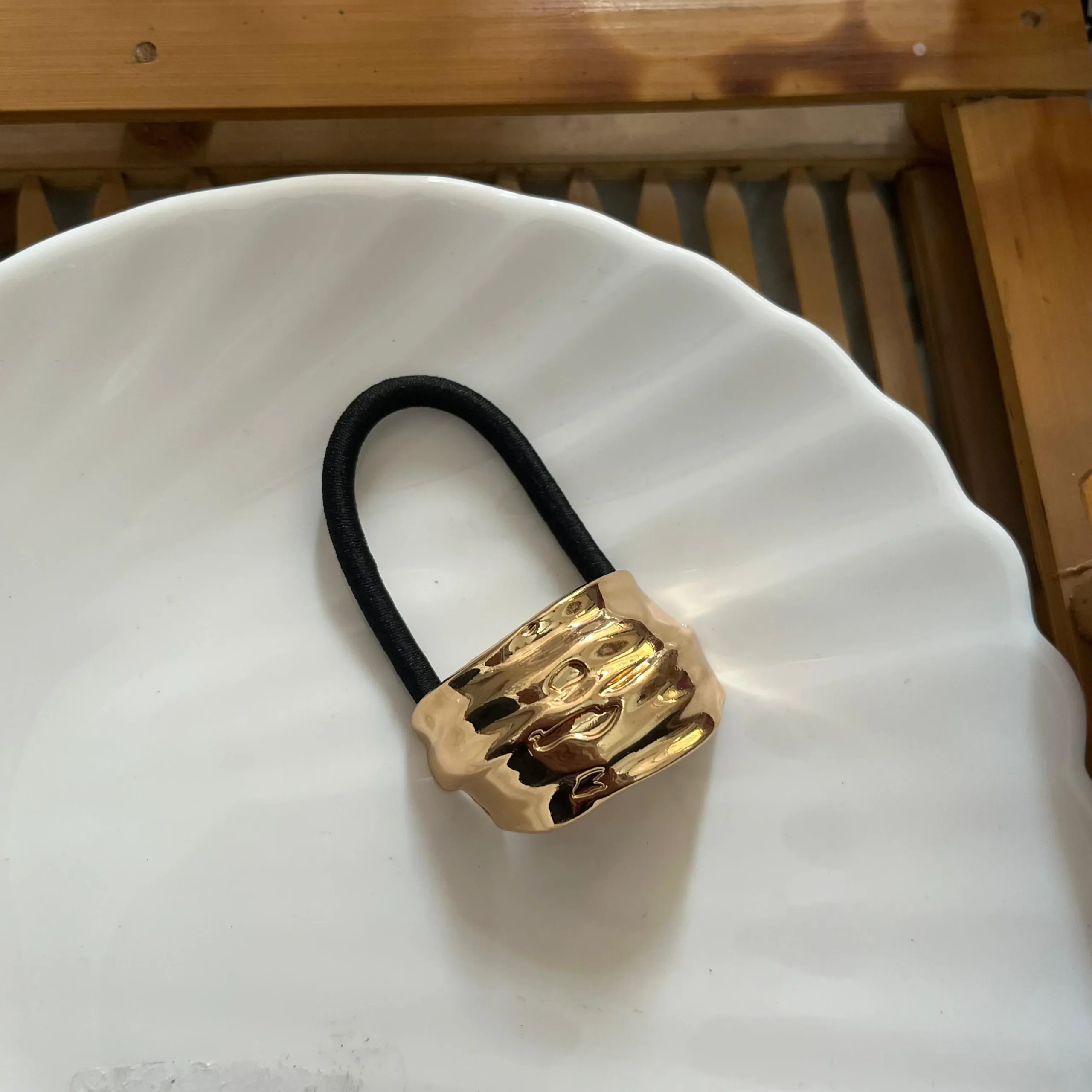 Metal Hair Rubber Band -1