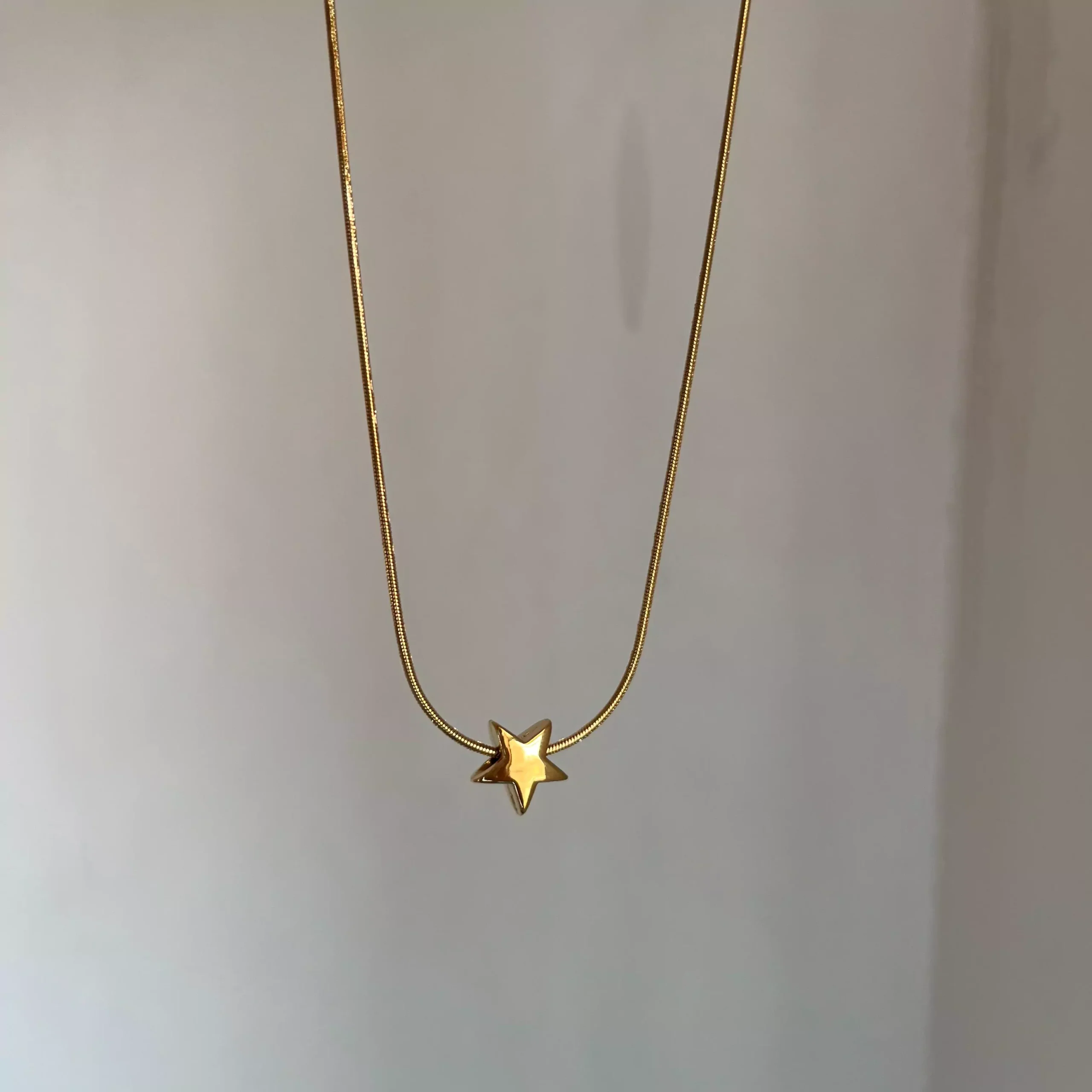 Golden Star Necklace