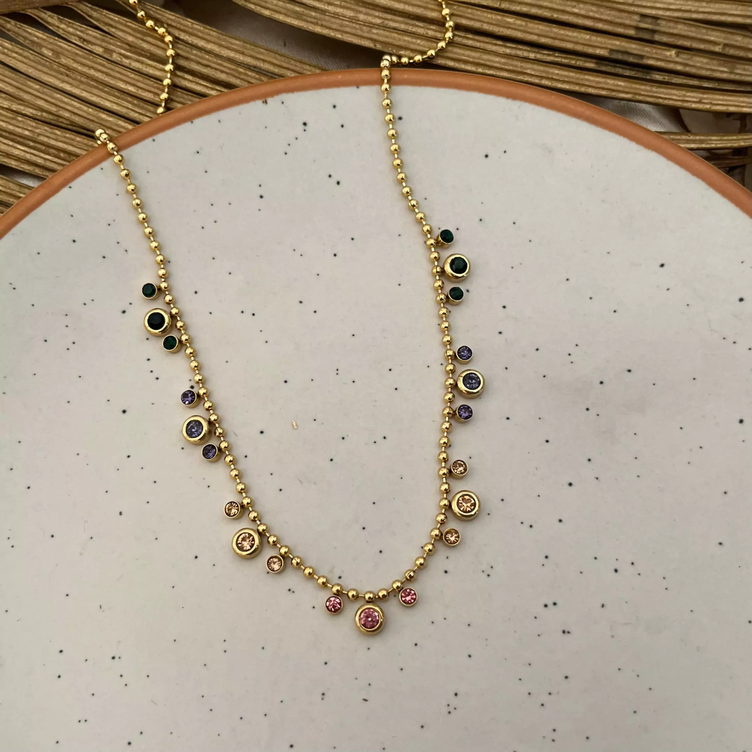 Syna Multi Coloured Necklace