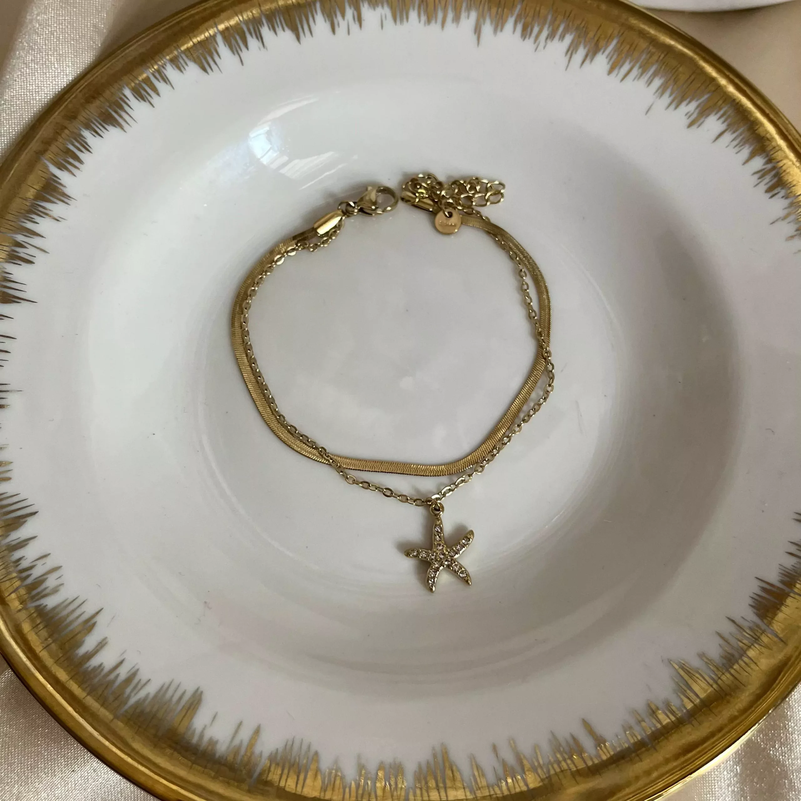 Starfish Layered Bracelet - Image 2