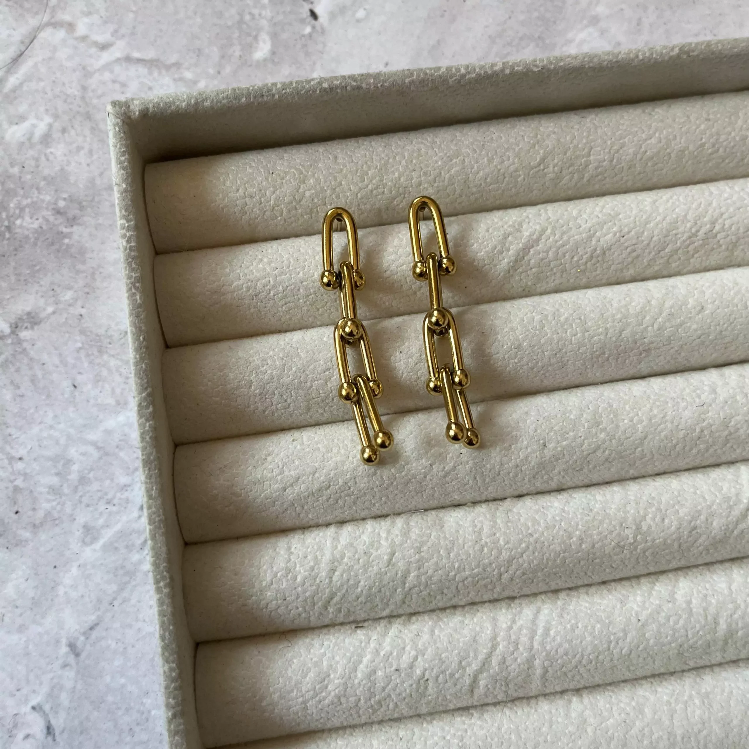 Linked Earrings