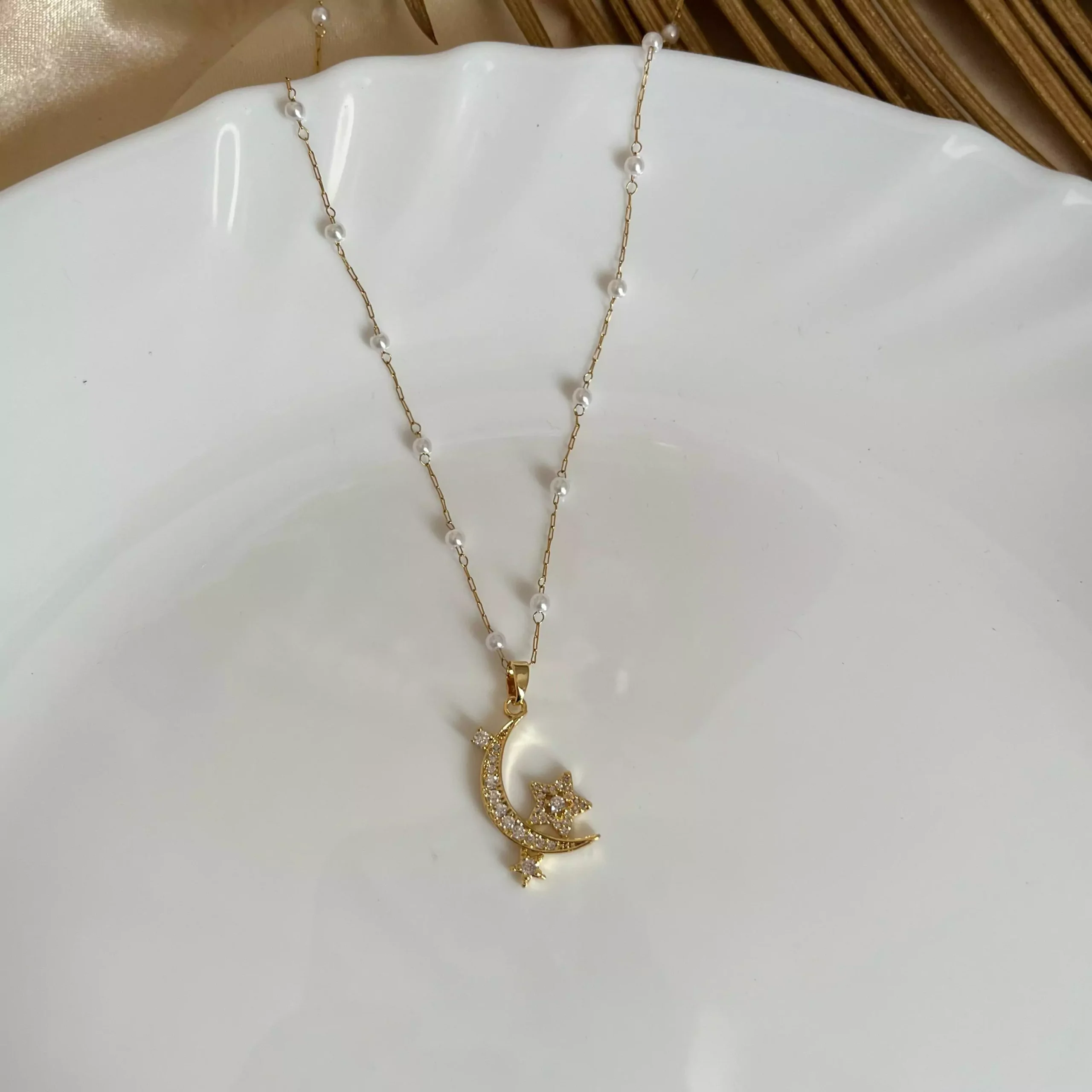 Missa Moon Star Necklace